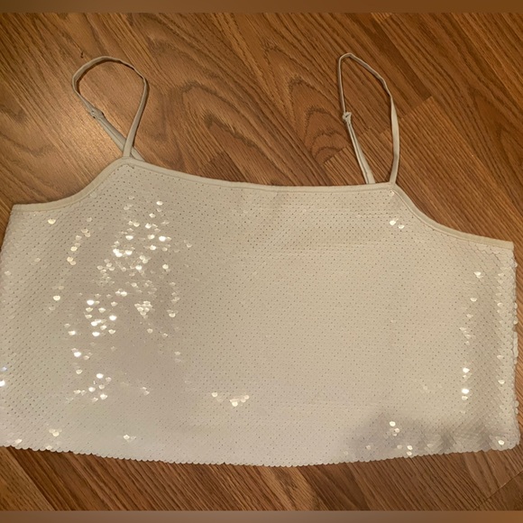 Abercrombie sequin squareneck set, Size L - Picture 4 of 5